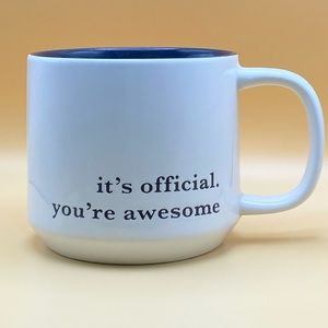 it’s official. you’re awesome. Coffee Mug 16 oz Target Threshold